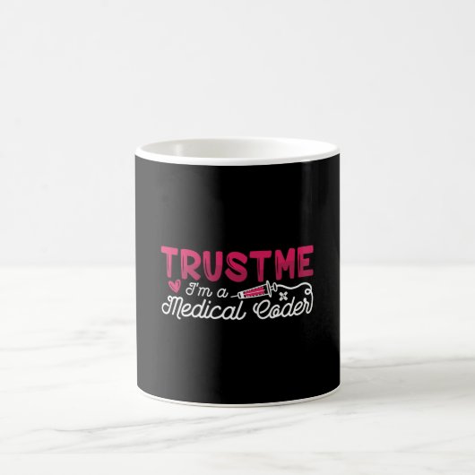 Mug Faites-moi confiance Je suis un programmeur de cod (Centre)