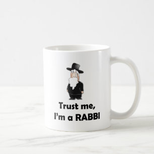 Mug Faites-moi confiance Je suis un rabbin - Drôle hum