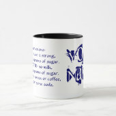 Mug Faites-moi du thé avec des instructions personnali (Centre)
