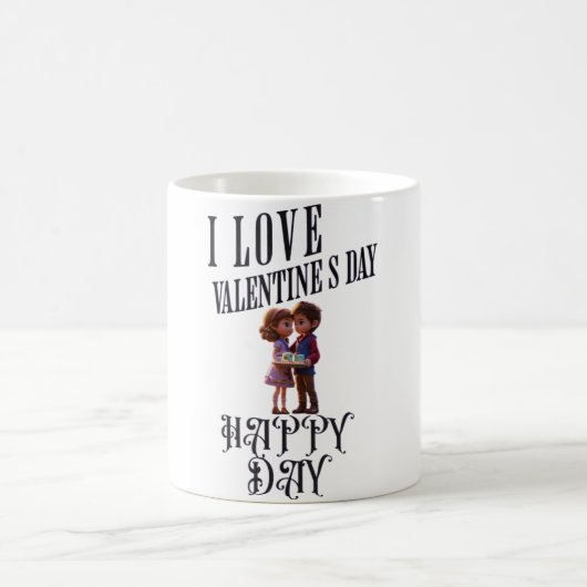 Mug "Faites passer l'amour avec le logo de notre joyeu (Centre)