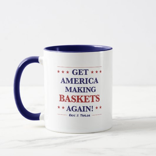 Mug Faites refaire les BASKETS de l'Amérique ! par Eri (Gauche)
