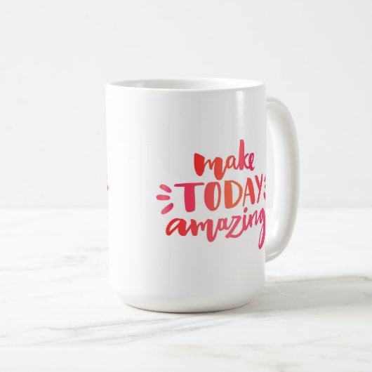 Mug Faites stupéfier aujourd'hui 2 (Devant droit)