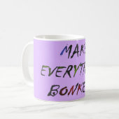 Mug Faites tout des bonbons fous (Devant gauche)