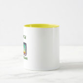Mug Faites une pause, rechargez la tasse, personnalisa (Centre)
