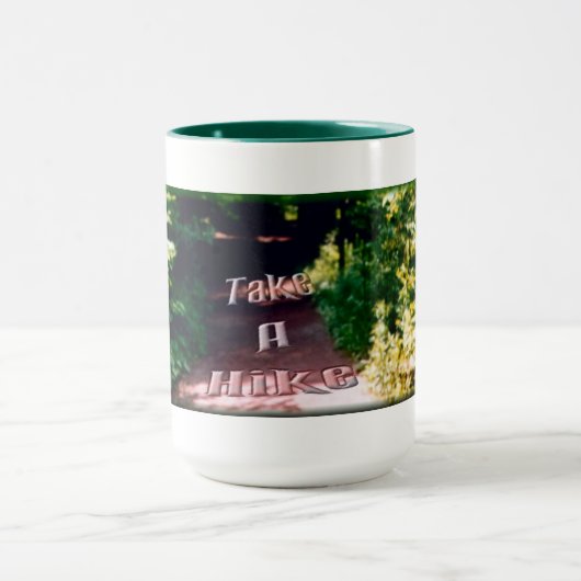 Mug Faites une randonnée (Centre)