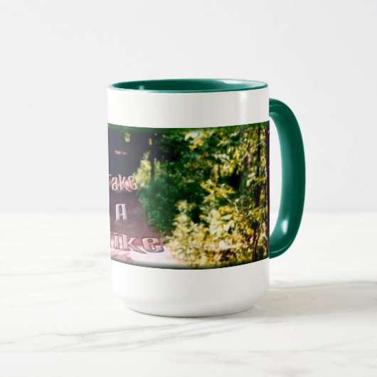 Mug Faites une randonnée (Devant droit)