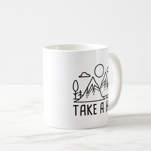 Mug Faites Une Randonnée (Devant droit)