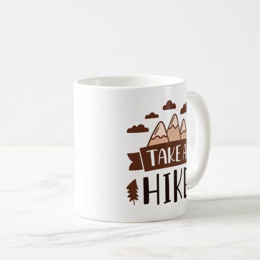 Mug Faites Une Randonnée (Devant droit)