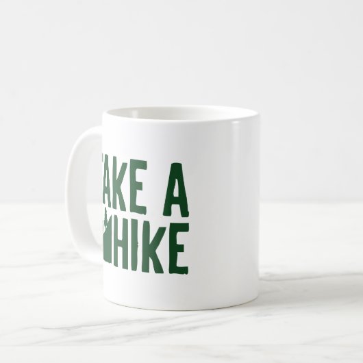 Mug Faites Une Randonnée (Devant gauche)
