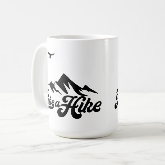 Mug Faites Une Randonnée (Devant gauche)