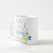 Mug Faites une soumission Inspirationnelle Extraordina (Devant gauche)