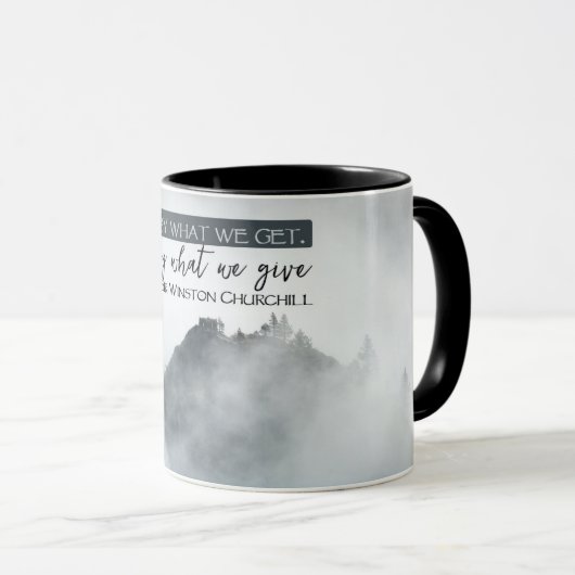 Mug Faites une vie (Devant droit)