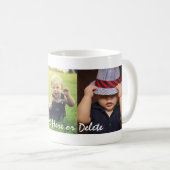 Mug Faites vos photos préférées et votre musique de te (Devant droit)