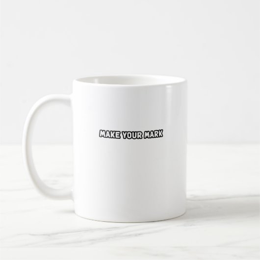 Mug Faites votre marque Impact Contribution héritée (Gauche)