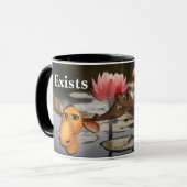 Mug Faites votre propre légende - Noir (Devant gauche)