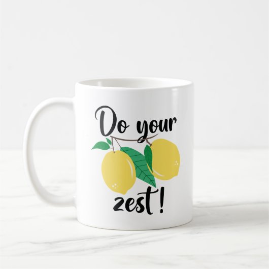 Mug Faites votre Zeste (Gauche)