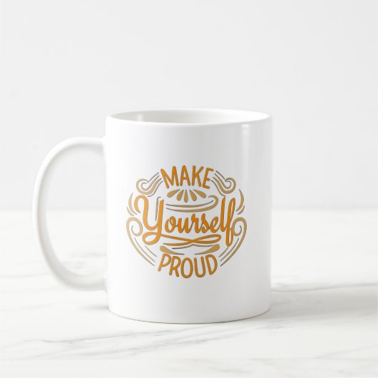 Mug Faites Vous-même Votre Fierté (Gauche)