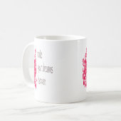 Mug Faites-vous un devis Dream Happen-Motivation (Devant gauche)