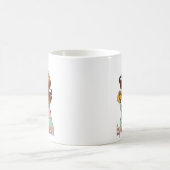 Mug Faites-vous une beauté avec un design de café (Centre)