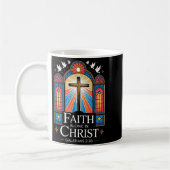 Mug Faith Alone In Christ Cross Galatians 2_20 (Gauche)
