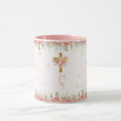 Mug Faith Cadeau Floral Cross (Centre)