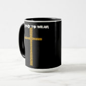 Mug Faith Cross Gold - À Porter (Devant gauche)