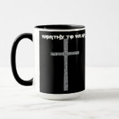 Mug Faith Cross Silver - À Porter (Gauche)