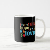 Faith Hope Love American Sign Language Christian E