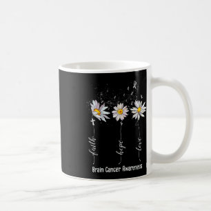 Mug Faith Hope Love Cerveau Cancer Sensibilisation Che