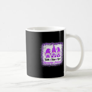 Mug Faith Hope Love Gnomes Fibromyalgie Leop de sensib