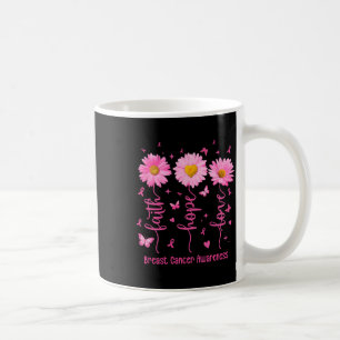 Mug Faith Hope Love Pink Ribbon Cancer du sein Prix