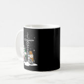 Mug Faith Hope Love Snowman Jesus Christian Tree Chris (Devant gauche)