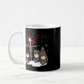 Mug Faith Hope Love Snowman Jesus Dandelion Christian (Gauche)