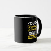 Mug Faith in God – Our Greatest Strength Quote (Devant droit)