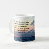 MUG FAITH IN JEREMIAH 29:11 (Devant gauche)