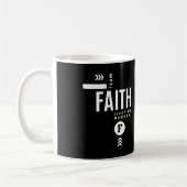 Mug Faith Nom personnalisé Cadeau Anniversaire (Gauche)