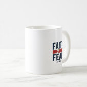 Mug Faith Over Fear – 2 Timothy 1:7 (Devant droit)