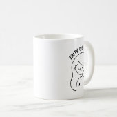 Mug Faith Over Fear - Inspirational & Positive Message (Devant droit)