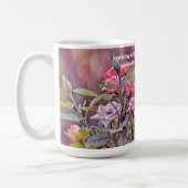 Mug Faith Rejoice, Hope Flower Bible Verse Muse (Gauche)