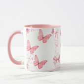 Mug Faithful & Beautiful – Pink Bow Christian Affirmat (Gauche)
