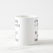 Mug Faits amusants et citation logique (Centre)