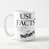 MUG FAITS D'UTILISATION RÉALITÉ VÉRITÉ PAS BULLSH*T (Gauche)