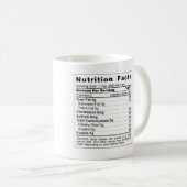 Mug Faits nutritionnels (Devant droit)