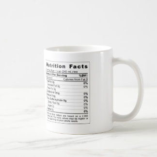 Mug Faits nutritionnels
