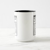 Mug Faits Nutritionnels Administratifs Employé des Arc (Centre)