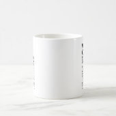 Mug Faits nutritionnels de la crème fouettée Cadeau de (Centre)