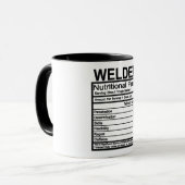 Mug Faits nutritionnels des soudeurs (Devant gauche)