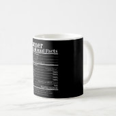 Mug Faits nutritionnels du joueur (Devant droit)