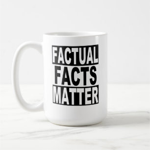 Mug Faits Réels Noir Blanc Contre Trump