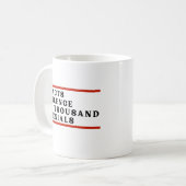 Mug Faits Silence A Thèmes et dénégations (Devant gauche)
